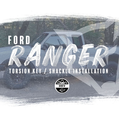 Ford Ranger Adjustable Leveling Lift Kit Installation Video