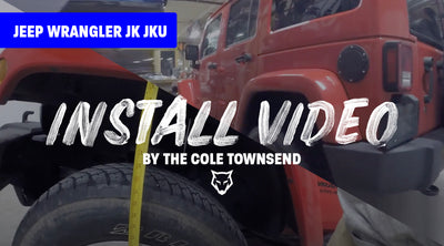 Jeep Wrangler JK and JK Unlimited 3" Lift Kit Installation by the Cole Townsend on Youtube