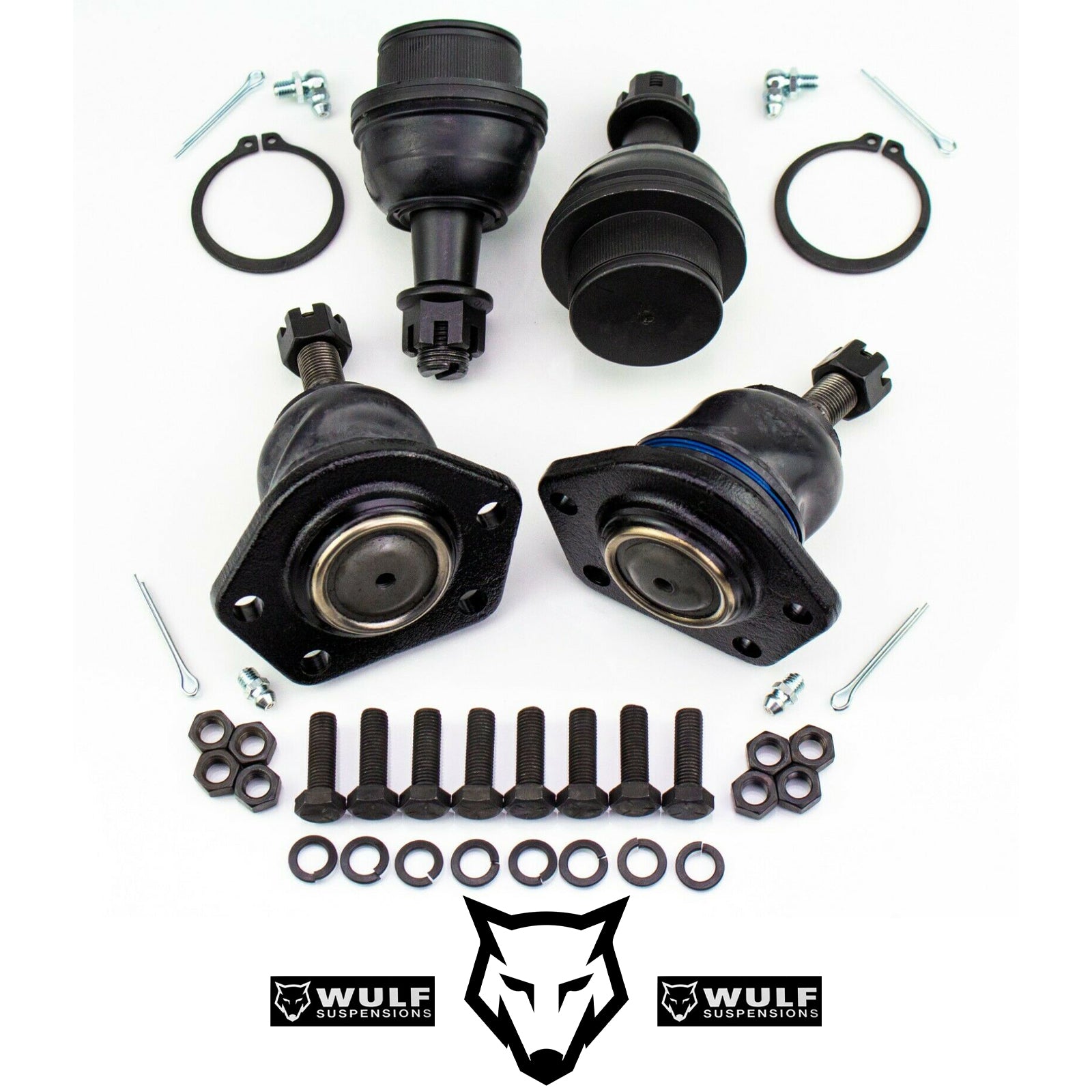 Front Upper Control Arms + Ball Joints Kit For 2015-2018 Chevy Silverado/GMC Sierra 1500