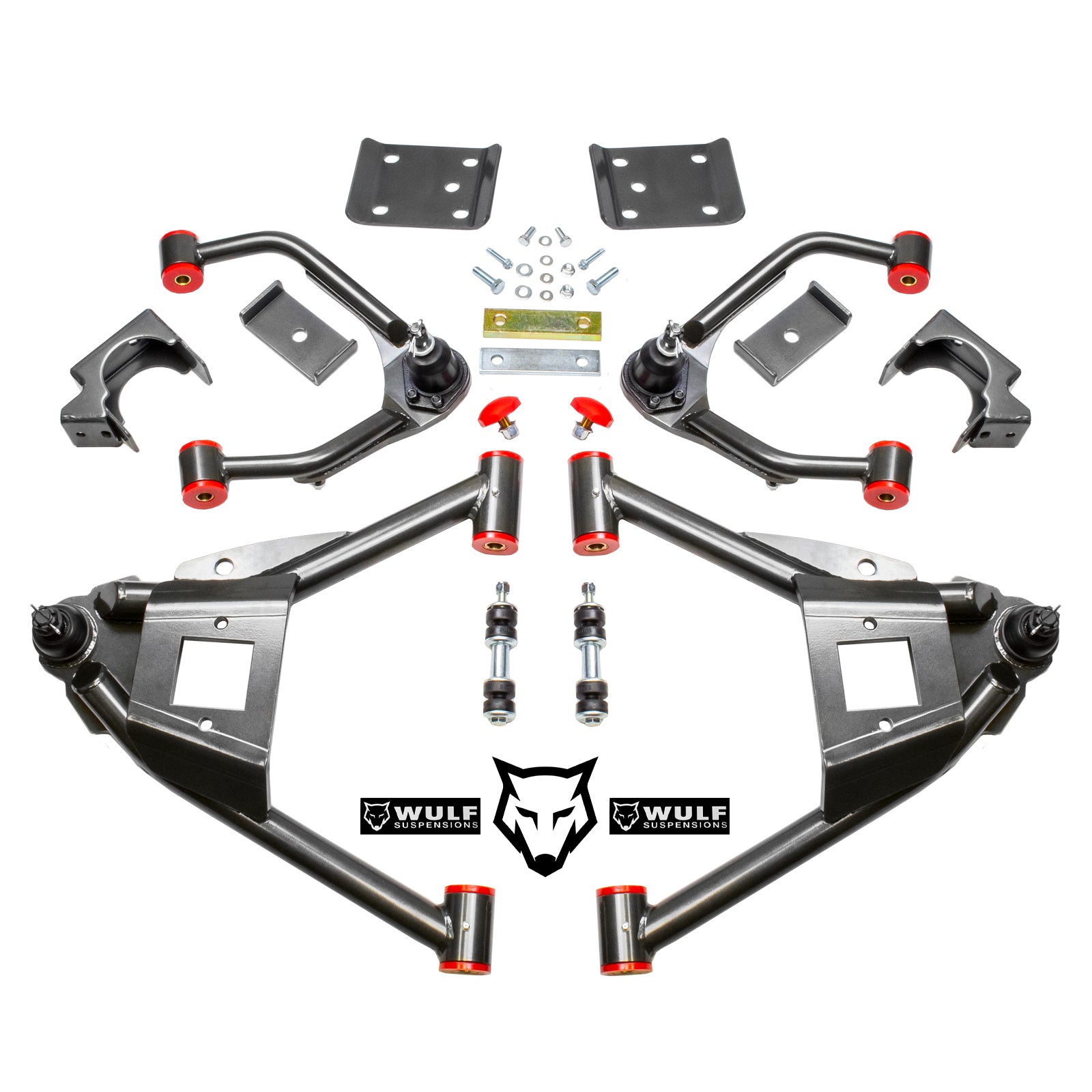 4"7" Drop Kit w Axle Flip Kit for 20152018 Chevy Silverado 1500