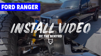 Ford Ranger Lift Kit Installation by the BCKYRD on Youtube