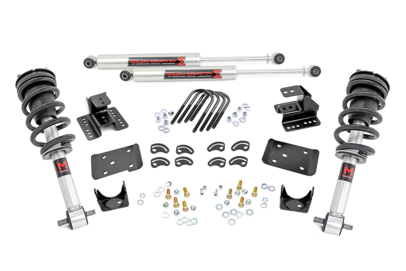 2 Inch Lowering Kit | 4 Inch Rear Lowering | M1 | Chevy/GMC 1500 (14-18 & Classic)