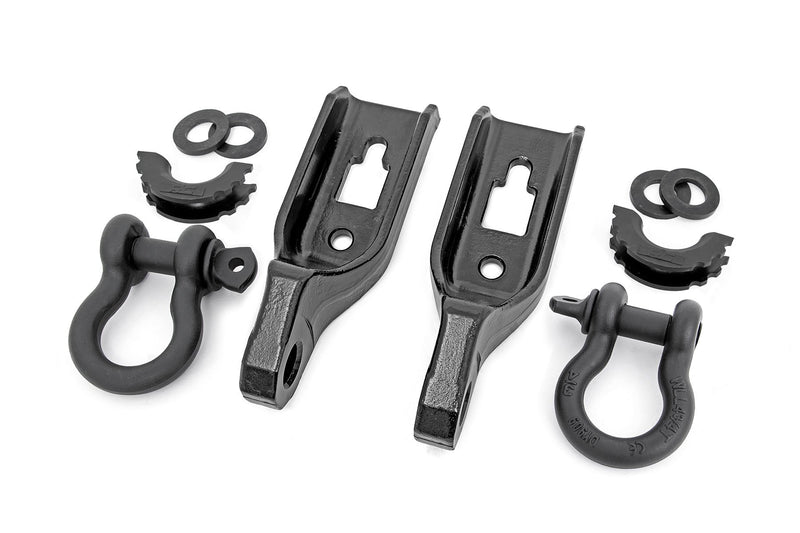 Tow Hook Brackets | D-Ring Combo | Ford F-150 2WD/4WD (2009-2025)