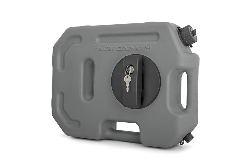 Rough Country 10L Fluid Container w/ Locker - Gray