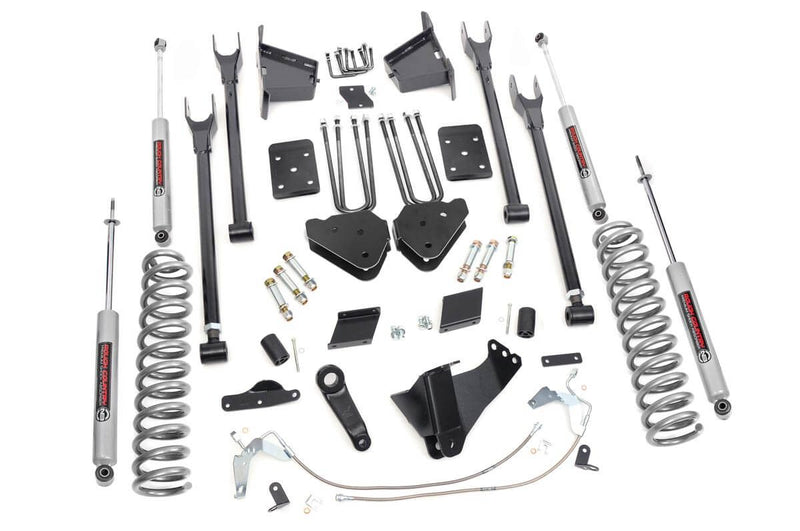 6 Inch Lift Kit | 4-Link | No OVLD | Ford F-250 Super Duty 4WD (2011-2014)