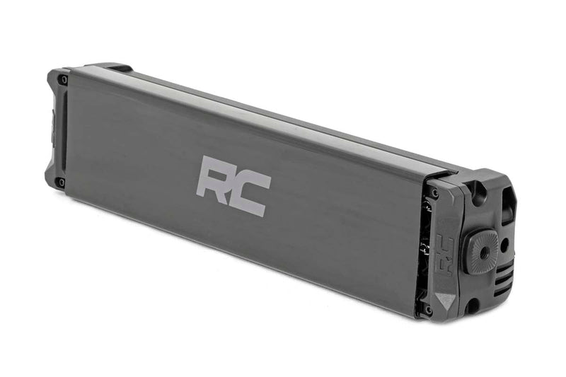 Rough Country 12 Inch Black Series LED Light Bar | Dual Row | White DRL