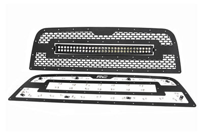 Mesh Grille | 30" Dual Row LED | Black | Ram 2500/3500 2WD/4WD (2013-2018)