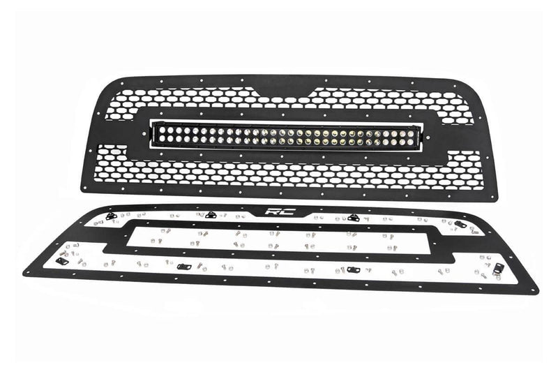 Mesh Grille | 30" Dual Row LED | Black | Ram 2500/3500 2WD/4WD (2013-2018)