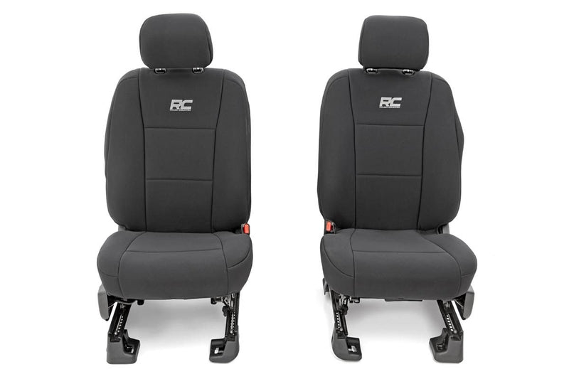 Seat Covers | FR Bucket and RR Bench | Ford F-150/Lightning/F-250/F-350 (15-25)