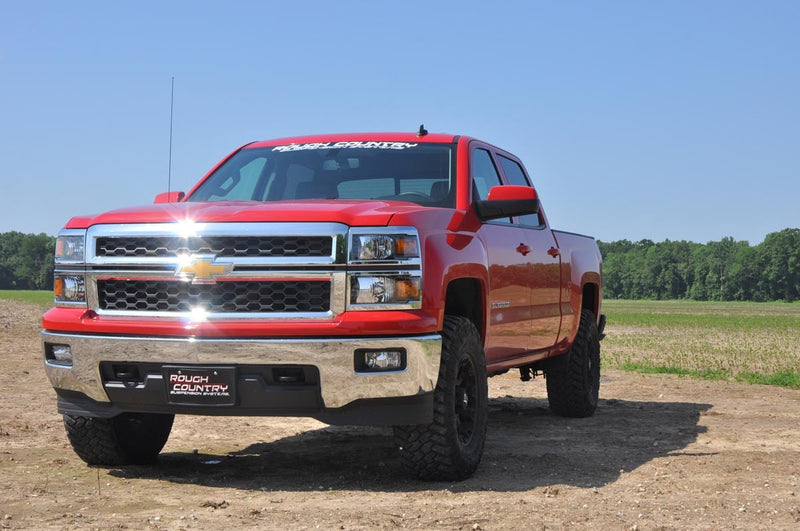 2.5 Inch Leveling Kit | Stamped Steel | Chevy/GMC Sierra 1500 (16-18)/Silverado 1500 (07-18)