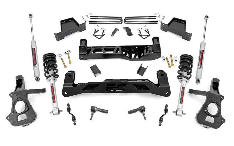 7 Inch Lift Kit | Alu/Stamp Steel | N3 Strut | Chevy/GMC 1500 (14-18 & Classic)