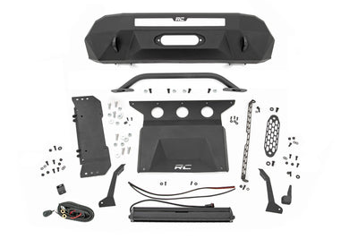 Front Bumper | Hybrid | 20" Blk DRL LED | Toyota Tacoma 2WD/4WD (2016-2023)