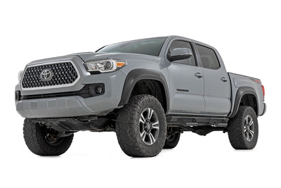 Rough Country Fender Flares | Sport | 1D6 Silver Sky Metallic | Toyota Tacoma (16-23)