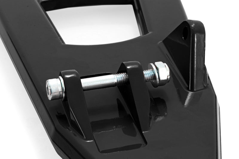 Black Forged Alum High Clearance 2" Fwd Offset Control Arms w/Ball Joints | Polaris Ranger 1000XP