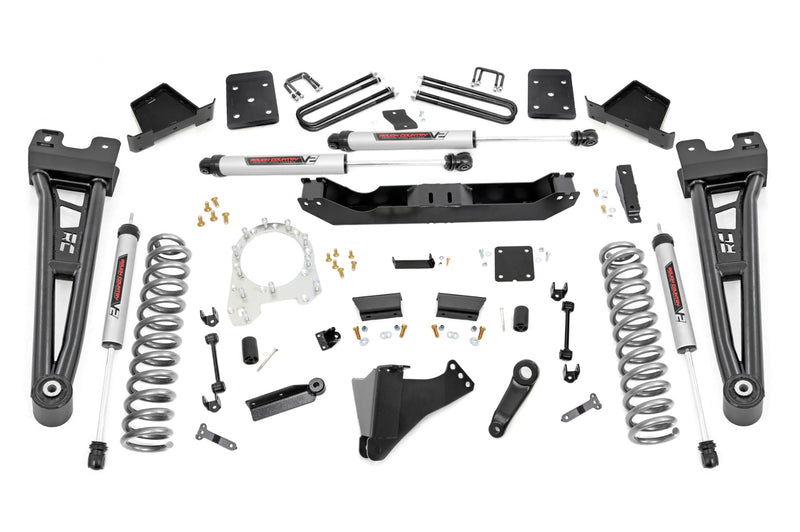 6 Inch Lift Kit | R/A | No OVLD | V2 Shocks | Ford F-250/F-350 Super Duty (17-22)