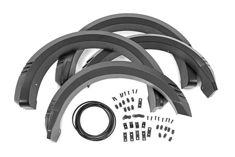 Rough Country Fender Flares | SF1 | Z1 Oxford White | Ford F-150 2WD/4WD (2015-2017)