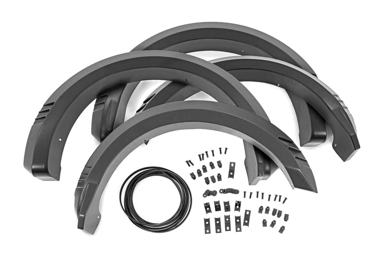 Rough Country Fender Flares | SF1 | TB Real Steel | Ford F-150 2WD/4WD (2015-2017)
