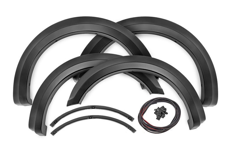 Rough Country Fender Flares | Sport | BN Silver Spruce | Ford F-150 2WD/4WD (2018-2020)
