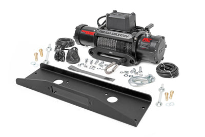 Rough Country Winch Plate | PRO9500S | Mahindra Roxor