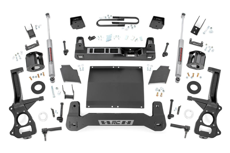 6 Inch Lift Kit | Mono Leaf Rear | Diesel | GMC Sierra 1500 2WD/4WD (25-26)