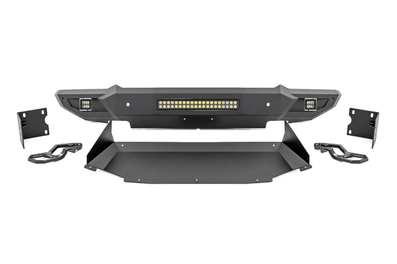 Front Bumper w/Skid Plate & Tow Hooks | Ram 1500 2WD/4WD (2019-2024)