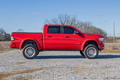 Rough Country Power Running Boards | Dual Electric Motor | Crew Cab | Ram 1500 (19-25)/1500 TRX (21-24)