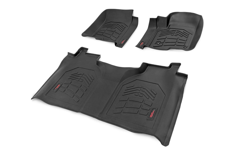 Sure-Fit Floor Mats | FR & RR | FR Bucket | Crew | Chevy/GMC 1500/2500HD/3500HD (19-26 & Classic)