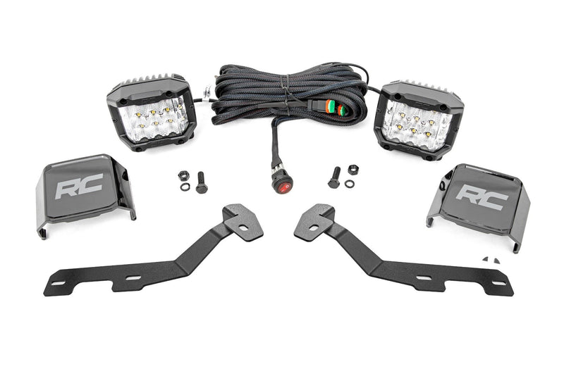 LED Light Kit | Ditch Mount |  3" OSRAM | Wide | Ram 1500 2WD/4WD (2019-2026)