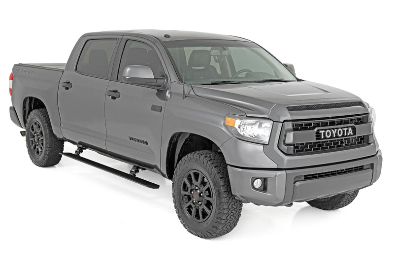 Rough Country Power Running Boards | Dual Electric Motor | Double Cab | Toyota Tundra (07-21)
