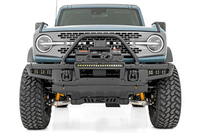 LED Light Kit | Fog Mount | Triple 2" Black Pair | White DRL | Ford Bronco (21-25)