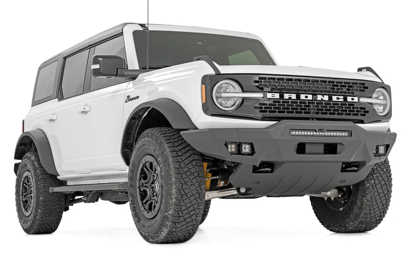Front Bumper | Modular | Full Wings | DRL | Ford Bronco 4WD (2021-2025)