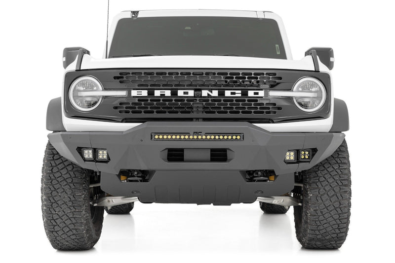 Front Bumper | Modular | Full Wings | DRL | Ford Bronco 4WD (2021-2025)