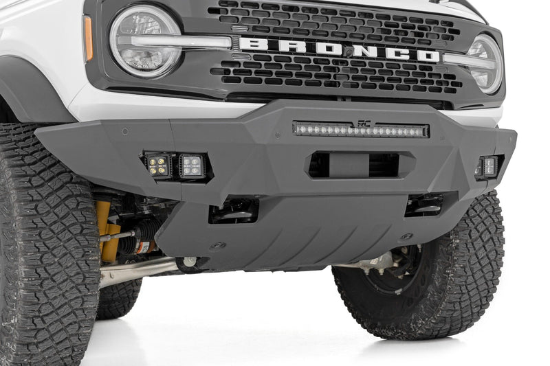Front Bumper | Modular | Full Wings | Flood | Fog | Ford Bronco 4WD (21-25)