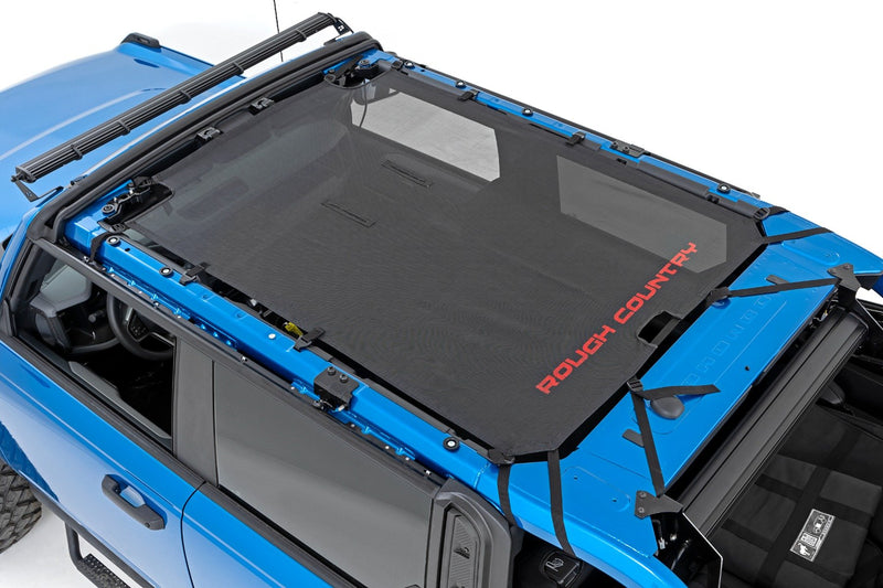 Mesh Bikini Top Plus | Black | Ford Bronco 4WD (2021-2025)