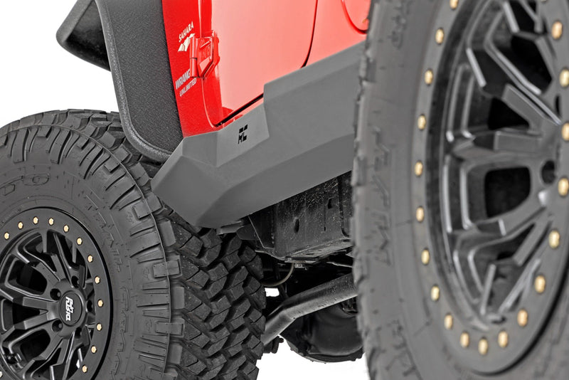 Rock Sliders | Heavy Duty | 4-Door | Jeep Wrangler Unlimited 2WD/4WD (07-18)