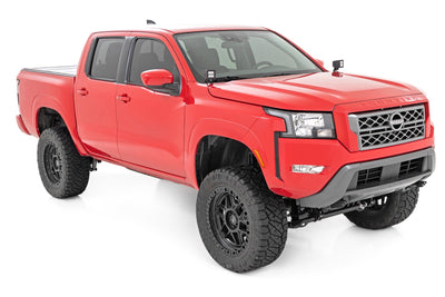 LED Light Kit | Ditch Mount | 2" Black Pair | Flood | Nissan Frontier (22-25)