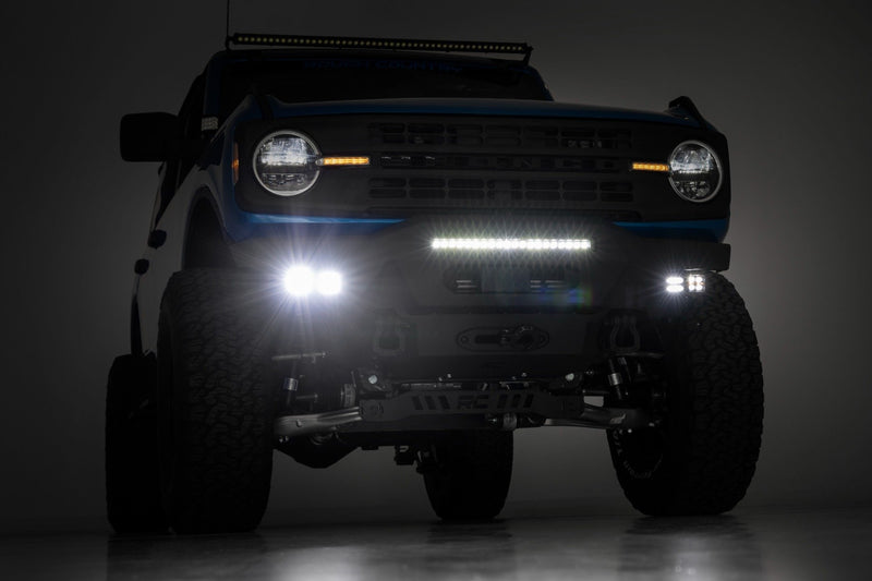 Front Bumper | Modular | Stubby Wings | Ford Bronco 4WD (2021-2025)
