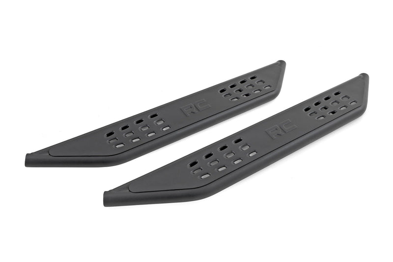 Rough Country OV2 Running Boards | Side Step Bars | 2-Door | Ford Bronco (2 Door) (21-25)