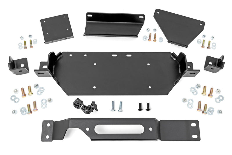 Rough Country Hidden Winch Mount | PRO12000S | Ford F-250/F-350 Super Duty 2WD/4WD (20-22)