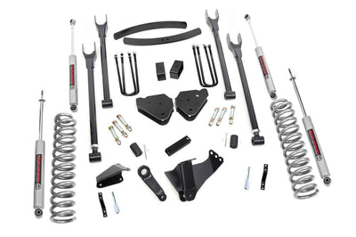6 Inch Lift Kit | Gas | 4 Link | OVLDS | Ford F-250/F-350 Super Duty (05-07)