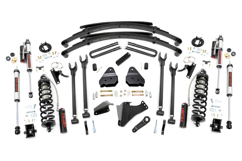 6 Inch Lift Kit | Gas | 4 Link | RR Spring | C/O Vertex | Ford F-250/F-350 Super Duty (05-07)