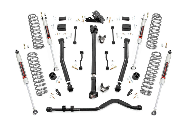 3.5 Inch Lift Kit | Adj Lower | FR D/S | M1 | Jeep Wrangler Unlimited Rubicon (18-23)
