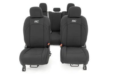 Seat Covers | Front and RR w/ Cup Holder | Jeep Gladiator JT 4WD (2020-2025)