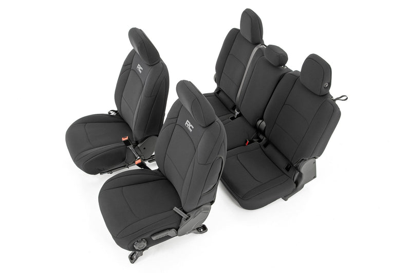 Seat Covers | Front and RR w/ Cup Holder | Jeep Gladiator JT 4WD (2020-2025)