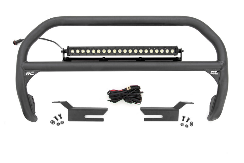 Nudge Bar | 20 Inch Black Single Row LED | Ford Bronco 4WD (2021-2025)