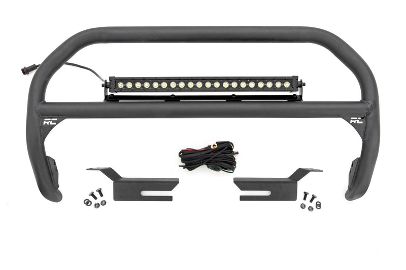 Nudge Bar | 20 Inch BLK DRL Single Row LED | Ford Bronco 4WD (2021-2025)