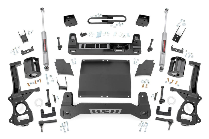 6 Inch Lift Kit | Mono Leaf Rear | Diesel | Chevy Silverado 1500 4WD (25-26)