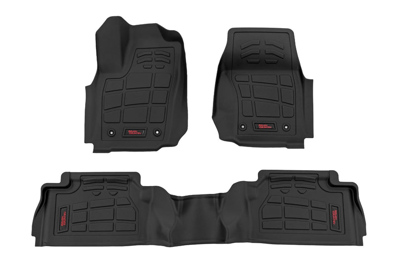 Sure-Fit Floor Mats | Front & Rear | TRD PRO | Double Cab | Toyota Tacoma (24-26)