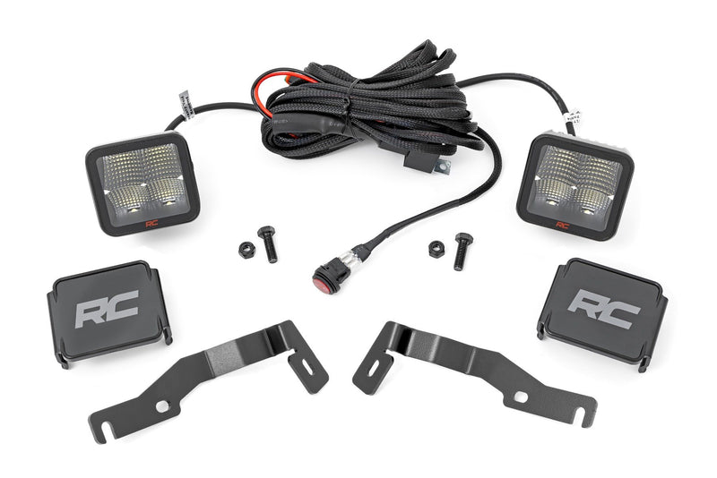 LED Light Kit | Ditch Mount | 2" Spectrum Pair | Spot | Toyota Tacoma (24-25)