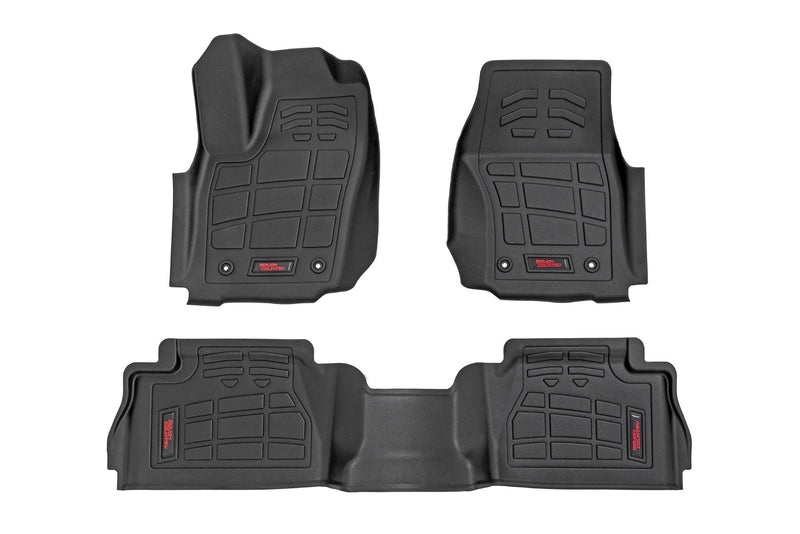 Sure-Fit Floor Mats | Front & Rear | Double Cab | Toyota Tacoma (24-26)
